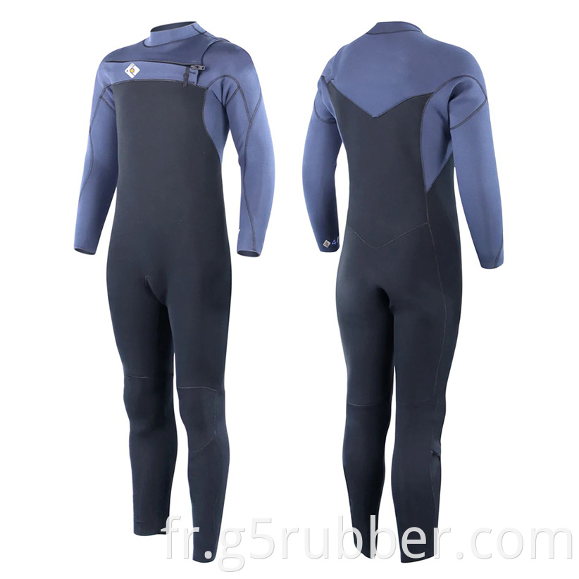 Mens 4 3mm Chest Zip Wetsuit